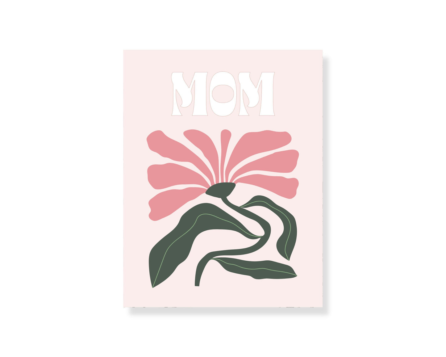 Retro Mom Greeting Card