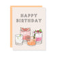 Cocktail Birthday Greeting Card