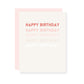 Happy Birthday Greeting Card