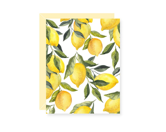 Sympathy Lemon Greeting Card